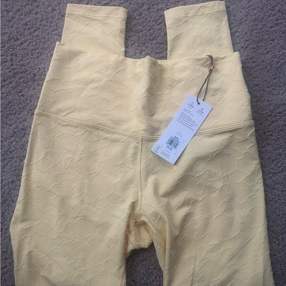 Calia yellow leggings size Medium